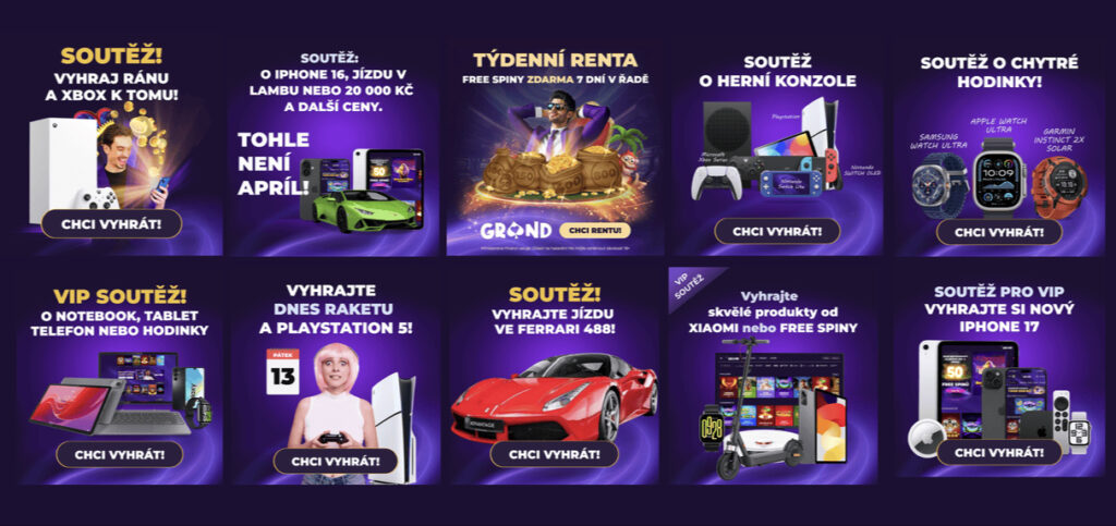 grandwin souťeže